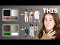 How to use COLOR to optimize your wardrobe for stunning minimalist aesthetic outfits