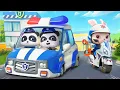 Download Lagu Brave Police Patrol Team | Police Chase | Nursery Rhymes \u0026 Kids Songs | BabyBus - Cars World