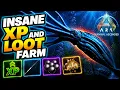 This XP Loot Farm Is INSANE Infinite ALPHA Farm - ARK Survival Ascended