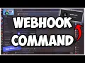 NEW - How to make a WEBHOOK COMMAND for your discord bot Discord js V14