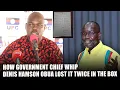 Lagu HOW GOVERNMENT CHIEF WHIP DENIS HAMSON OBUA LOST IT TWICE IN THE BOX. #viral #news