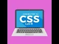 Lec-8 CSS IDs Web Development CSS tutorial in