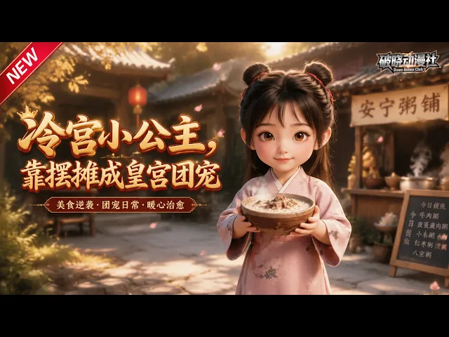 冷宫小公主,靠摆摊成皇宫团宠