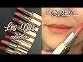 Download Lagu L'Oreal LES NUS Nude Lipstick Collection // LIP SWATCHES \u0026 Review