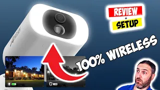 Solar Security Camera ANRAN 2k Solar Security Camera C3
