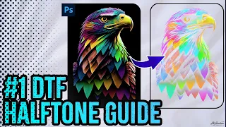 FIX Heavy DTF Transfers With Halftone 