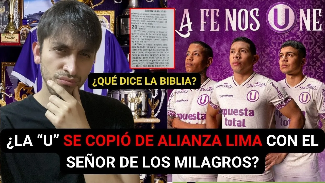 UNIVERSITARIO Y ALIANZA LIMA LE FALTAN EL RESPETO A DIOS CON EL SEÑOR DE LOS MILAGROS