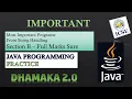 Important Programs on String Handling ICSE Class 10 String Handling Programs