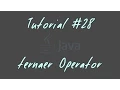Tutorial - ternar Operator
