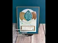 Simply Leaves Bundle with Softly Woven 3D Embossing Folder