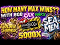 HOW MANY MAX WINS OUTSOURCED SEAMAN GOLDEN SHOWER HIGH STAKE FEATURE SPINS