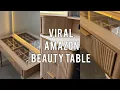 VIRAL AMAZON VENITY Modern Makeup Vanity Desk Dressing Table review