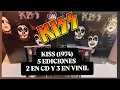 Lagu Kiss - Kiss (1974) 5 Ediciones (3 en Vinil y 2 en CD)