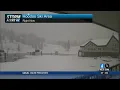 Drying out for Saturday Lighter showers Sunday with mountain snow