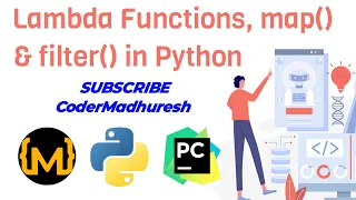 Lambda Functions map filter in Python in Hindi Python Lecture 37 lambda keyword