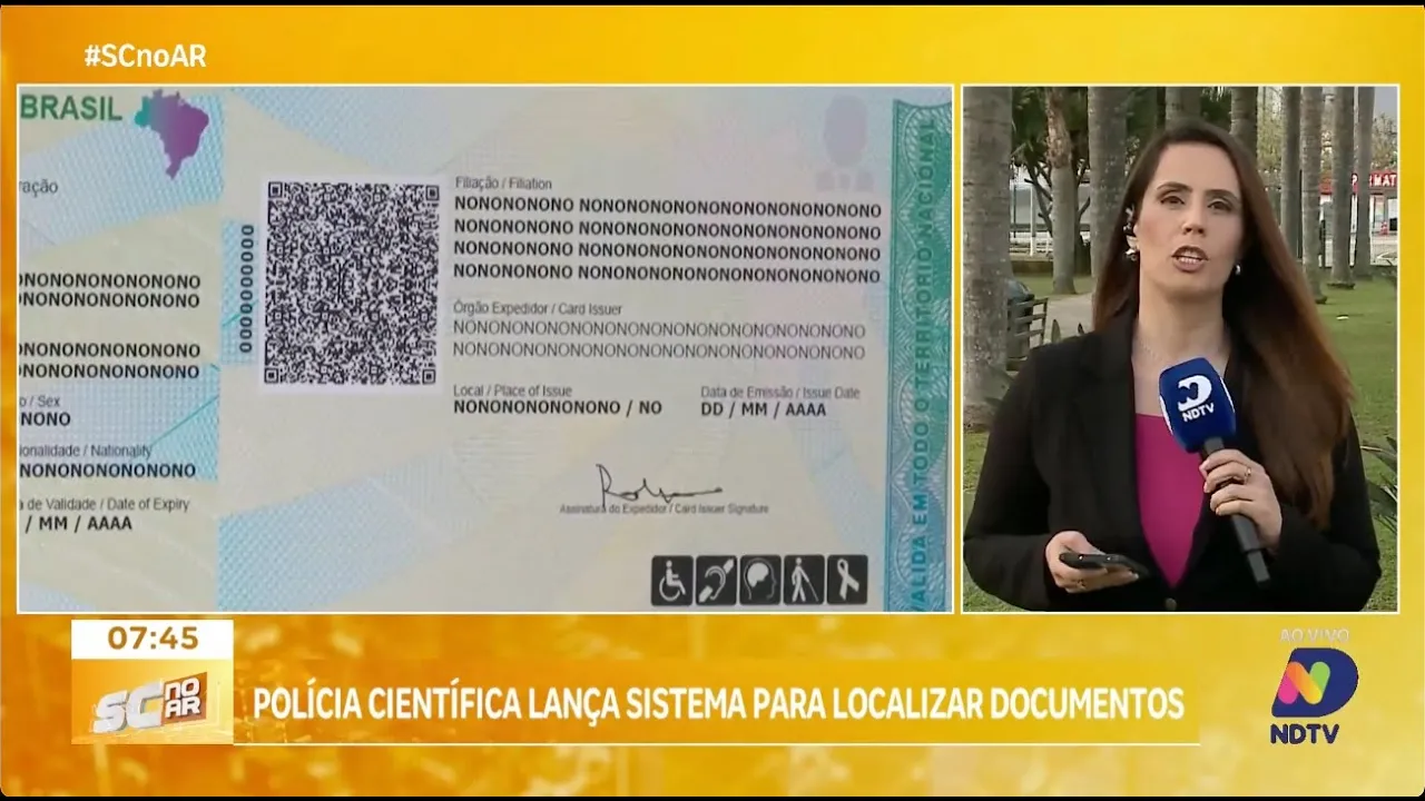 Polícia Científica de SC lança sistema para localizar documentos perdidos