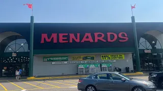 Menards Jingle Playing In Store Hudson Wisconsin