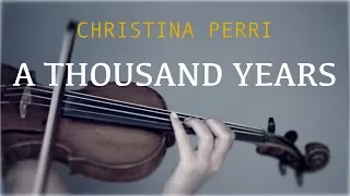Download Christina Perri - A Thousand Years for violin and piano (COVER) MP3