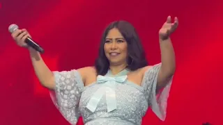 حفل شيرين في الساحل   شيرين عبد الوهاب    بورتو جولف      عم المجال كله شيرين ومحمود الليثي          دندنها