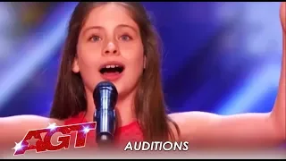 Download Emanne Beasha: You Won't BELIEVE The Voice That Comes From Her Tiny Body | America's Got Talent 2019 MP3