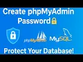 How to Set a phpMyAdmin Password in XAMPP Secure Your MySQL Database