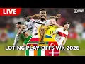 Lagu LIVE! 🔴 LOTING PLAY-OFFS WK 2026 🏆 | Met SURINAME, TURKIJE, ITALIË, ZWEDEN, IERLAND \u0026 MEER