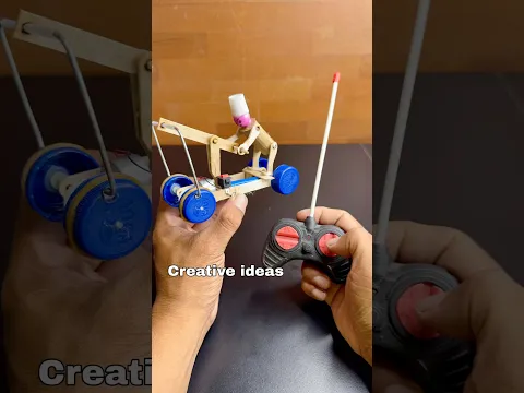 mainan creative dari stik remote control #ideas #toys #mainananak #kerajinan
