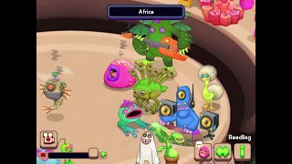 africa by toto fits with any tv song on my singing monsters composer