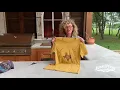 How to cut the neck out of a shirt tutorial