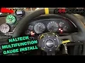 Haltech GaugeART CAN Gauge Install with Platinum Pro ECU