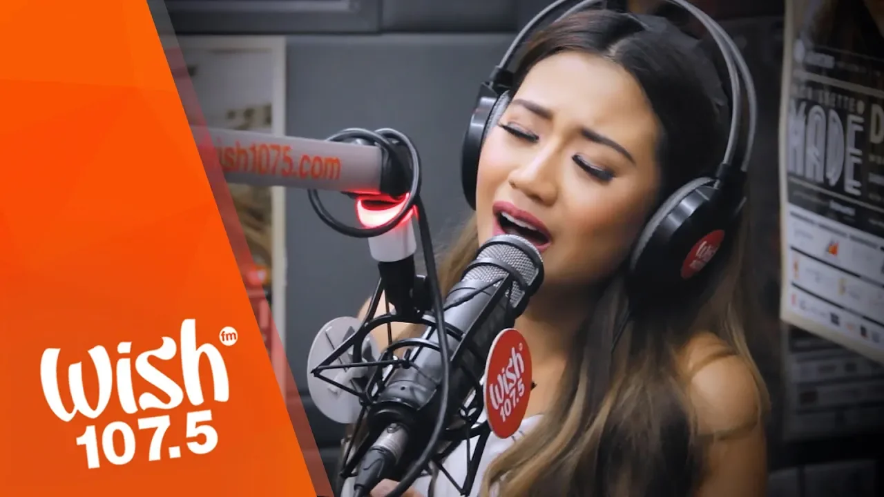 Morissette performs "Never Enough" (The Greatest Showman OST) LIVE on Wish 107.5 Bus