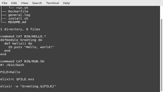 Programming elixir hello world