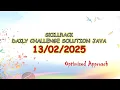 SkillRack Daily Challenge Java Solution 2025