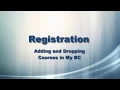 Tutorial Adding and Dropping Courses in myBC