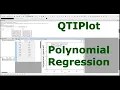 QTIPlot Quick Tutorial Polynomial Regression 8