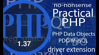 Advance Practical PHP PDO PHP Data Objects -