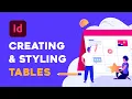 Creating Tables - Adobe InDesign Tutorial