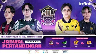 🔴LIVE | INFINIX MDL ID S14 | Regular Season - Progressive Round 4 | Hari 3