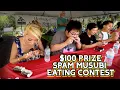 Download Lagu $100 CASH PRIZE SPAM MUSUBI EATING CONTEST at Heritage of Aloha Festival!! #RainaisCrazy