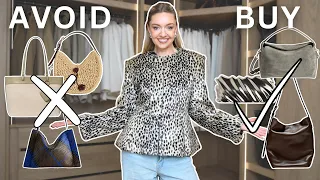 BAGS TO AVOID AND BUY | Casual, workwear, holiday and occasion bags