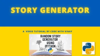 Random story Generator in python python project for beginners