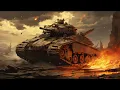 War Is My Shepherd by Exodus - lyrics as images generated by an AI