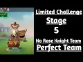 Lords Mobile Crazy Chef stage 5 Mastercook stage 5 Crazy Chef limited challenge stage 5