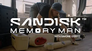 Behind The Scenes With SANDISK Memory Man And Simone Giertz 