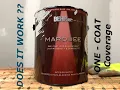 Does it Work ep1 Behr Marquee paint - one coat guarantee one-coat test Review best paint