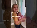 5 weeks old sissy s pottying her when she wakes up