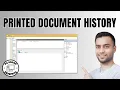 How to View the Printed Document History in Windows Discover Your Print Archive