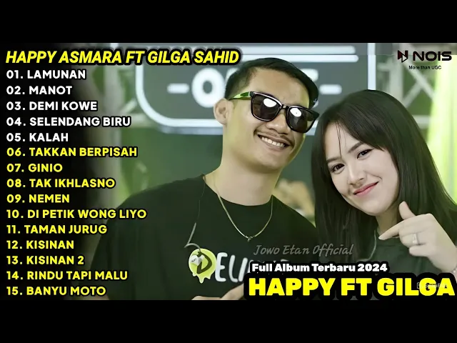 Download MP3 LAGU JAWA TERBARU 2024 | HAPPY ASMARA FT. GILGA SAHID - LAMUNAN, MANOT | FULL ALBUM TERBARU 2024