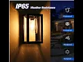 APONUO Solar Outdoor Wall Lights Review