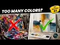 Using TOO MANY Colours The Biggest Painting Mistake Beginners Make Color Theory Tips for Artists